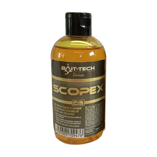 BAIT TECH ADITIV LIQUID DELUXE SCOPEX 250ML PROVBTSX
