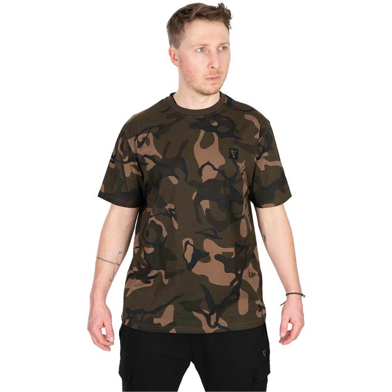 [CFX283] FOX AOP CAMO PRINT T SHIRT CAMO SIZE 2XL CFX283