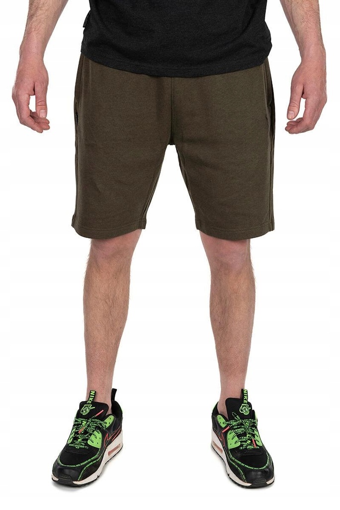 [CCL221] Fox Collection Lw Jogger Shorts Green/Black Size M