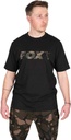 Fox Black/Camo Logo T Shirt Size M