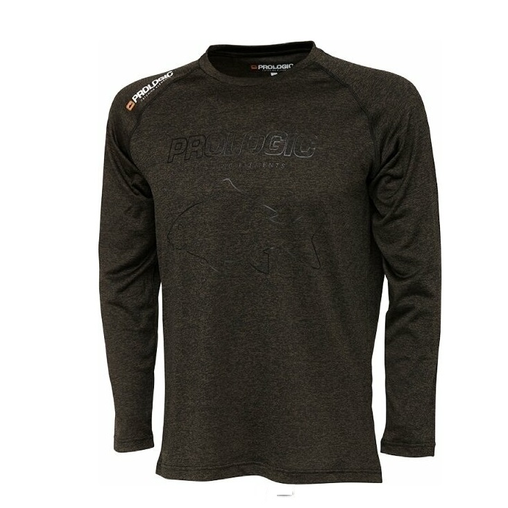 [76453] PROLOGIC MEGA FISH LONG SLEEVE T SHIRT GREEN XL 76453