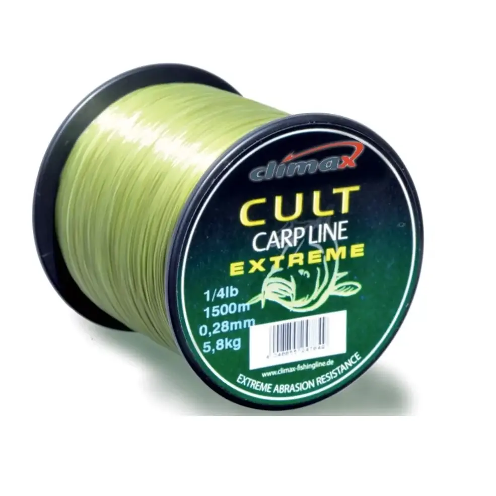 CLIMAX CULT CARP LINE DEEP EXTREME 0.38MM 11.0KG 1000M CCCLDE038
