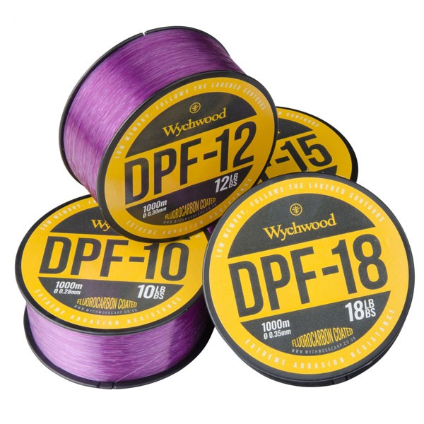 [G1004] Wychwood Deep Purple Fluoro Coated Mono 10lb 0 28mm 1000m G1004