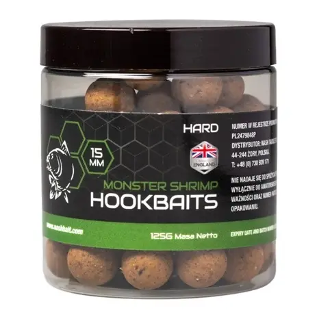 NASH MONSTER SHRIMP HOOKBAITS 15MM 125G B6541