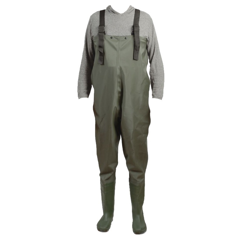 [9308-038] ZEBCO PVC WADER GREEN 38/39 9308 038