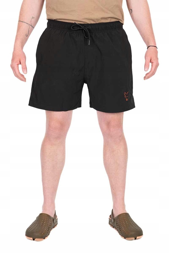 FOX COLLECTION BLACK LW SWIM SHORTS SIZE XL CCL307