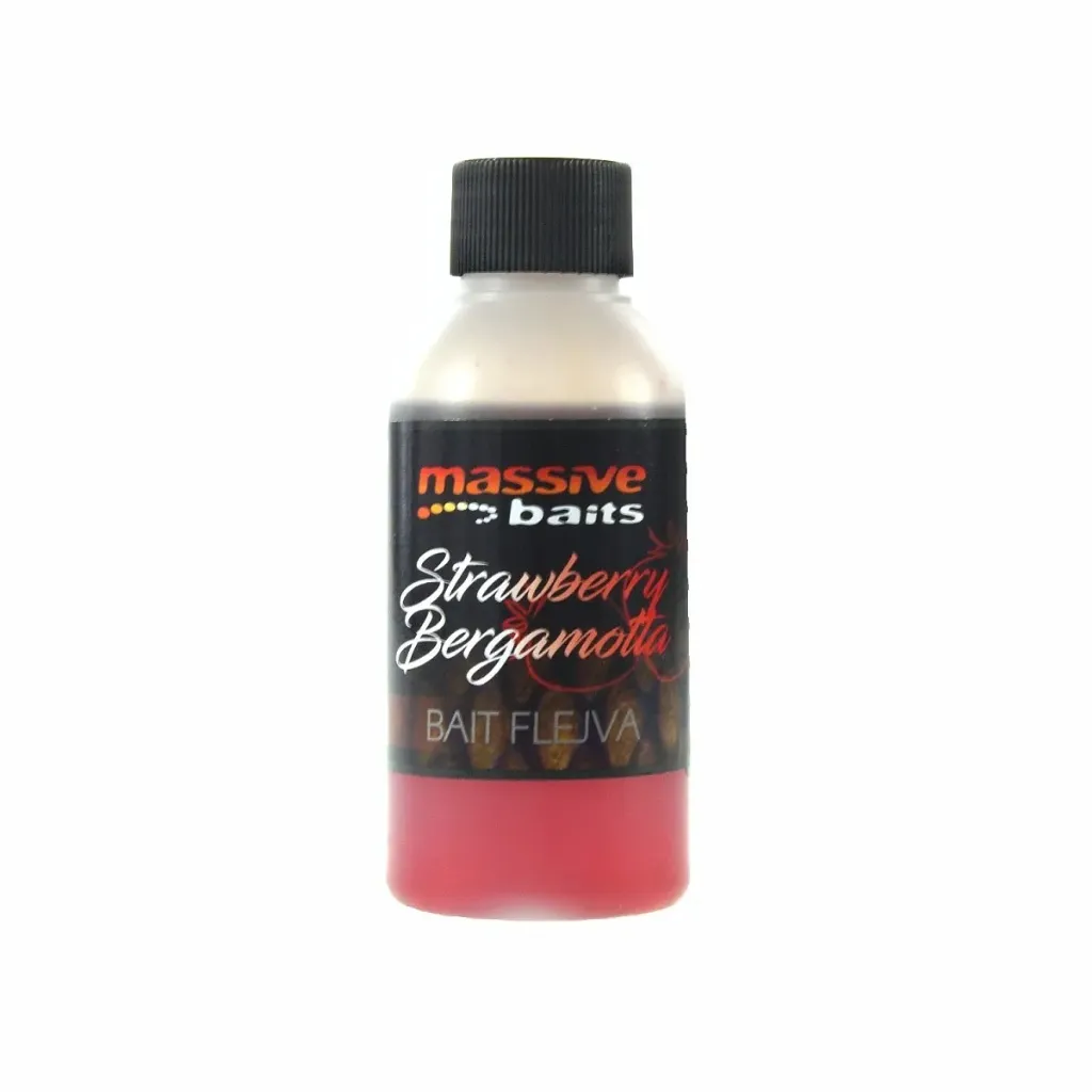 MASSIVE BAIT FLEJVA STRAWBERRY BERGAMOTTA 100ML BF001