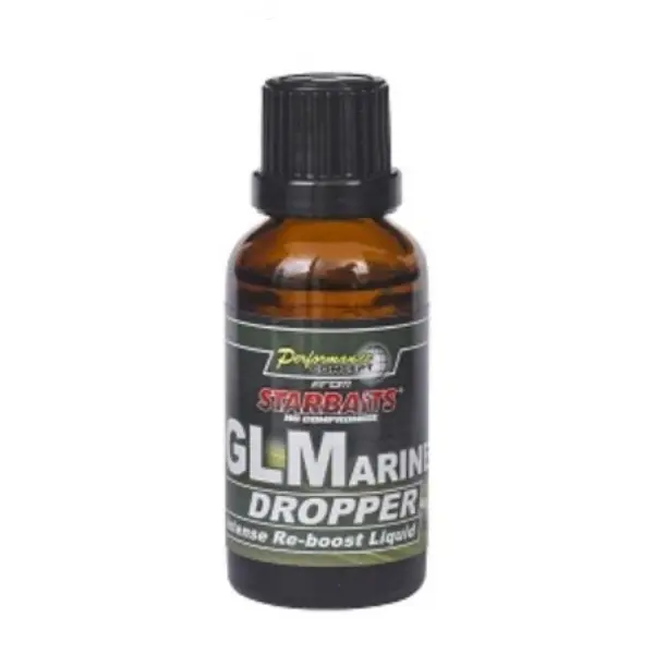 STARBAITS GLM MARINE DROPPER INTENSE RE-BOOST LIQUID 30ML 07591
