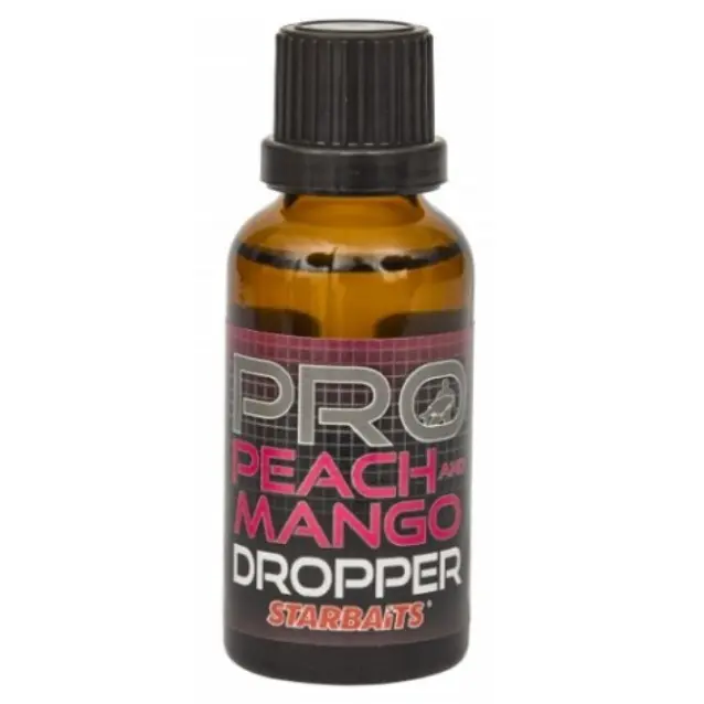 [13340] STARBAITS PRO PEACH MANGO DROPPER 30ML 13340