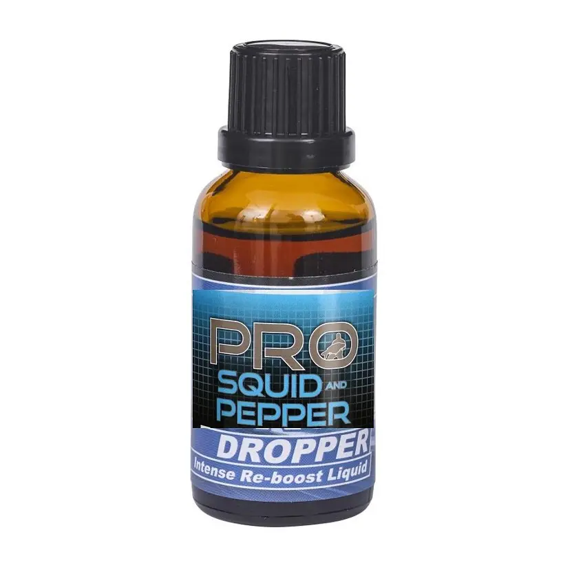 STARBAITS PRO SQUID AND PEPPER DROPPER 30ML 27612