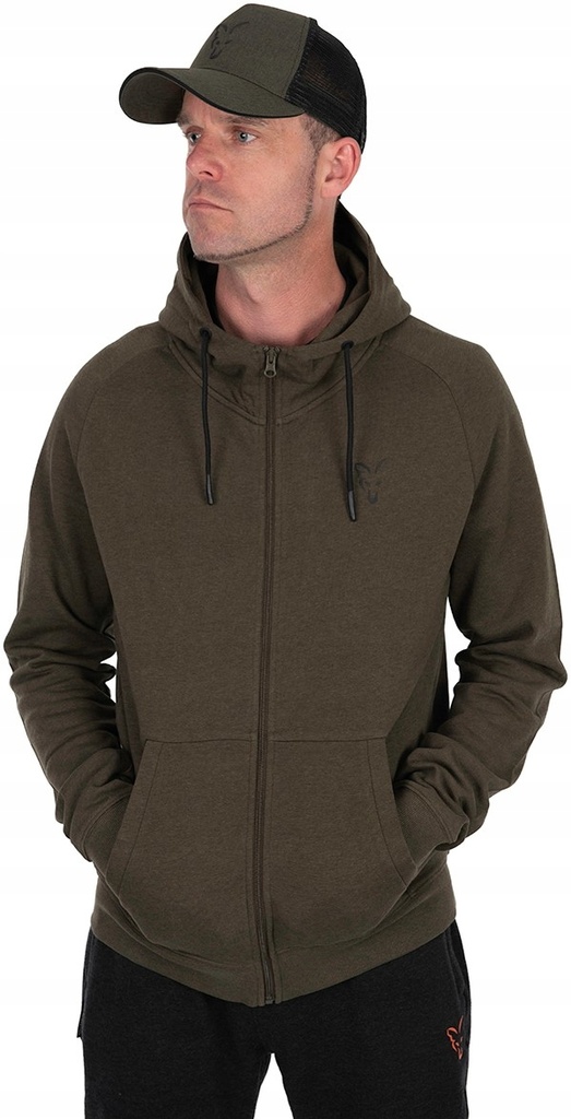 FOX COLLECTION LW HOODY GREEN BLACK TALLA 3XL CCL201