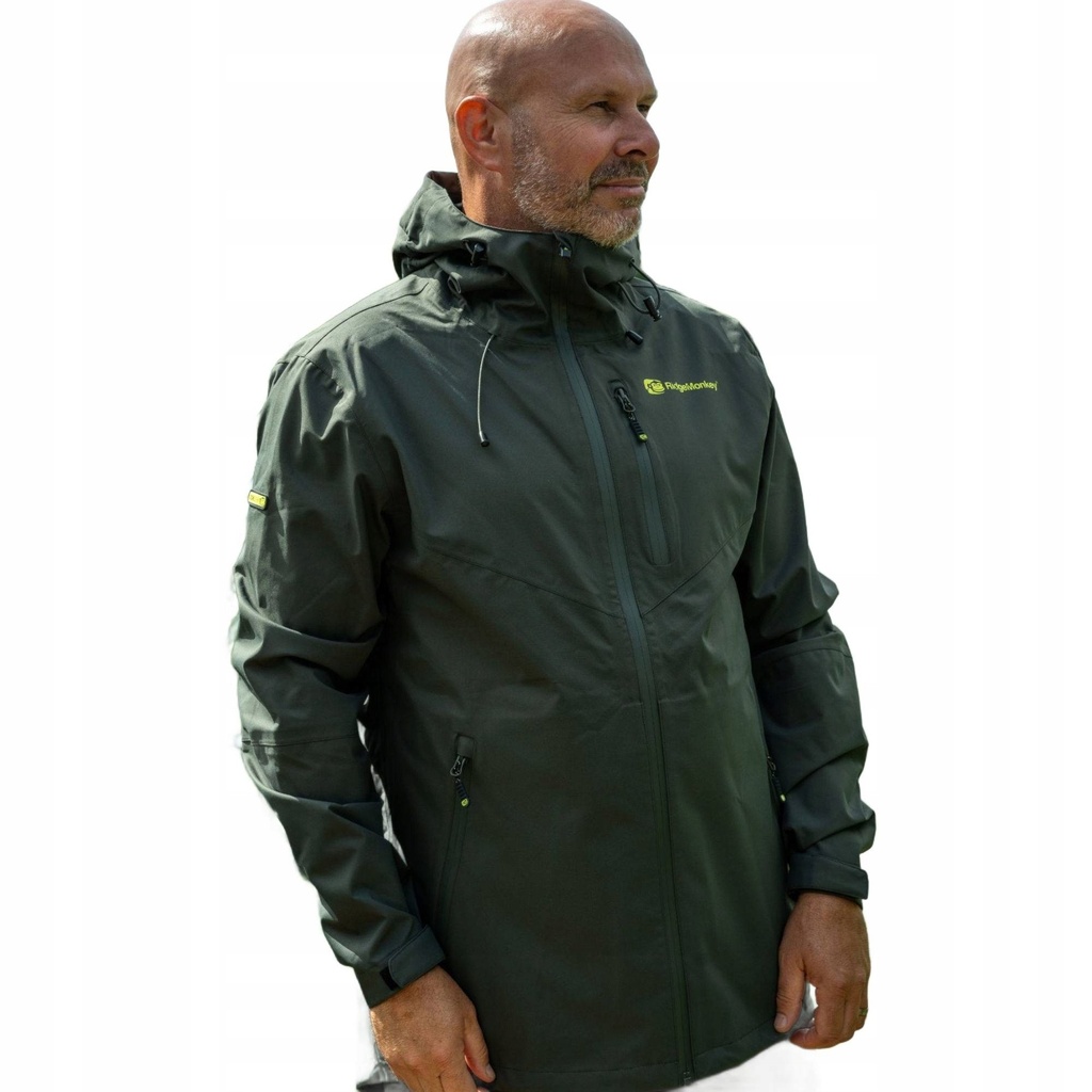 [RMC147] RIDGEMONKEY APEAREL THERMAPRO WATERPROOF SHELL COAT GREEN SIZE L RMC147