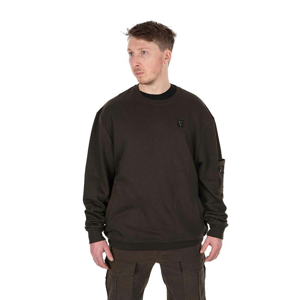 [CFX346] FOX LW KHAKI JUMPER SIZE M CFX346