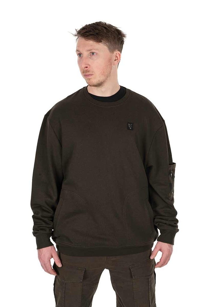 FOX LW KHAKI JUMPER SIZE S CFX345