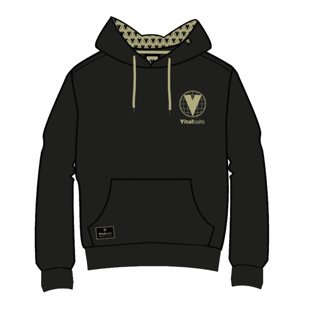 [VBBHXXL] VITALBAITS SUDADERA NEGRA Size XXL VBBHXXL