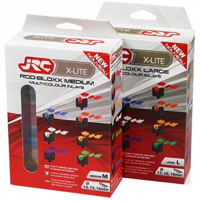 JRC X-Lite Rod Bloxx Medium Multe Colour Inlays