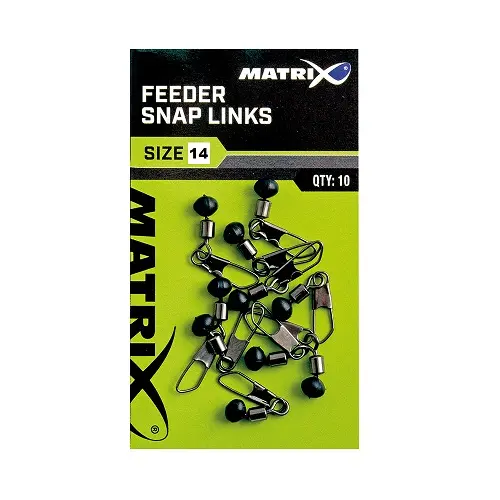 [GAC371] MATRIX FEEDER BEAD SNAP LINKS SIZE 14 GAC371