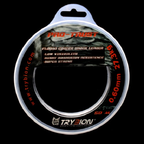 TRYBION FLUORO COATED SHOCK LEADER PRO TRUST 0.60 MM 27.3KG 60M 1011860