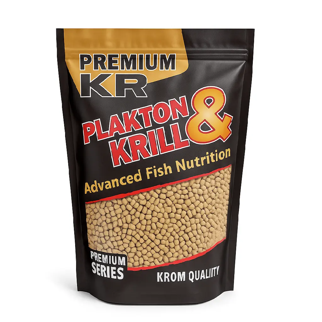KROM QUALITY PELLETS BAG MIX PLAKTON & KRILL 4.5-6MM 800G KQPBMPK800