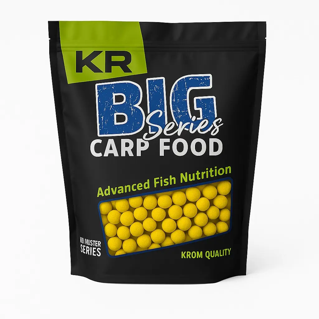 KROM QUALITY KR400 BIG SERIES BOILIES PINEAPPLE SOLUBLES MAX 12MM 2,5KG KQBSPM1225