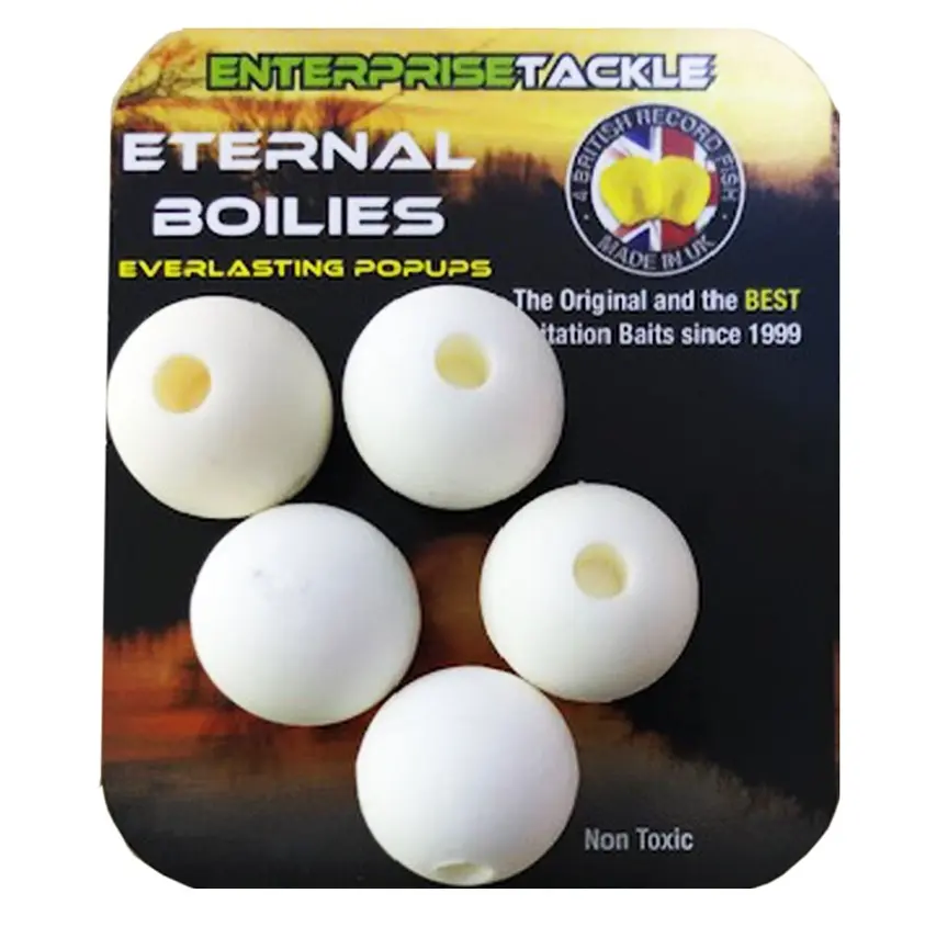 [ET34W12] ENTERPRISE TACKLE ETERNAL BOILIES 12MM ET34W12