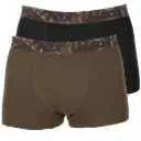 Fox Boxer Short Khaki/Black Size M 2 Unid