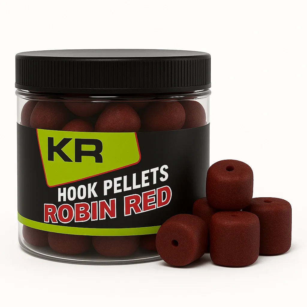 KROM QUALITY HOOK PELLETS ROBIN RED 14/20MM KQHP14200206