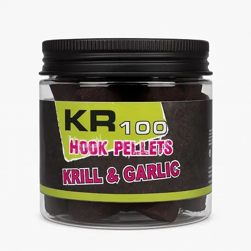 [KQHP14200201] Krom Quality KR100 Hook Pellets Krill & Garlic 14/20mm