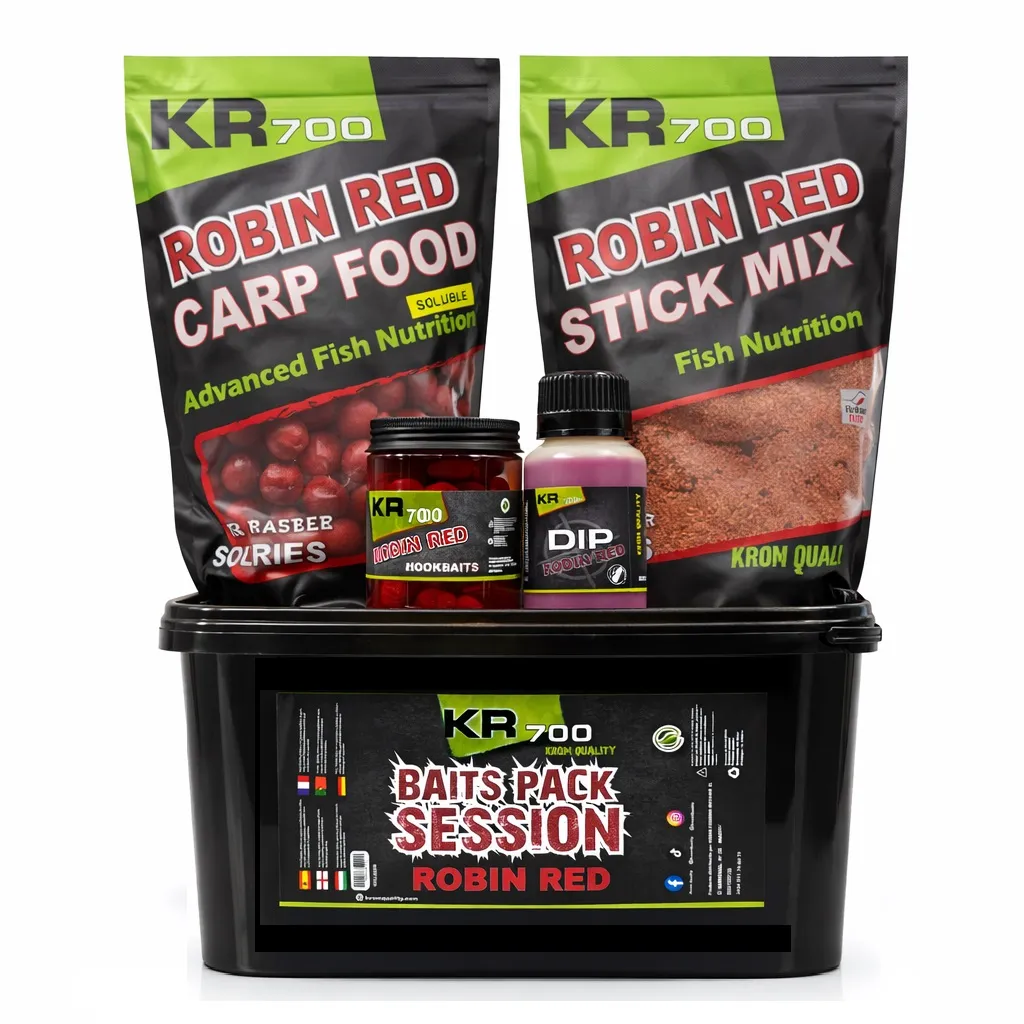 KROM QUALITY KR700 SESSION PACK ROBIN RED KQSP1208