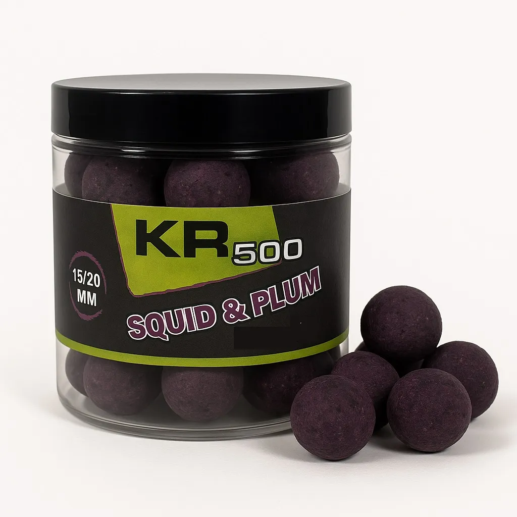 [KQWF0605] Krom Quality KR500 Wafters Squid Plum 15/20mm