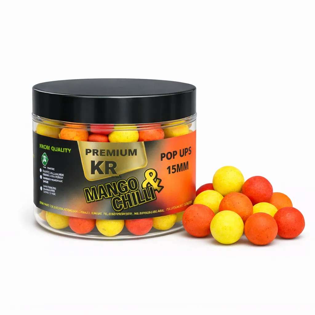 KROM QUALITY POP UPS MANGO & CHILLI 15MM KQPMCNA