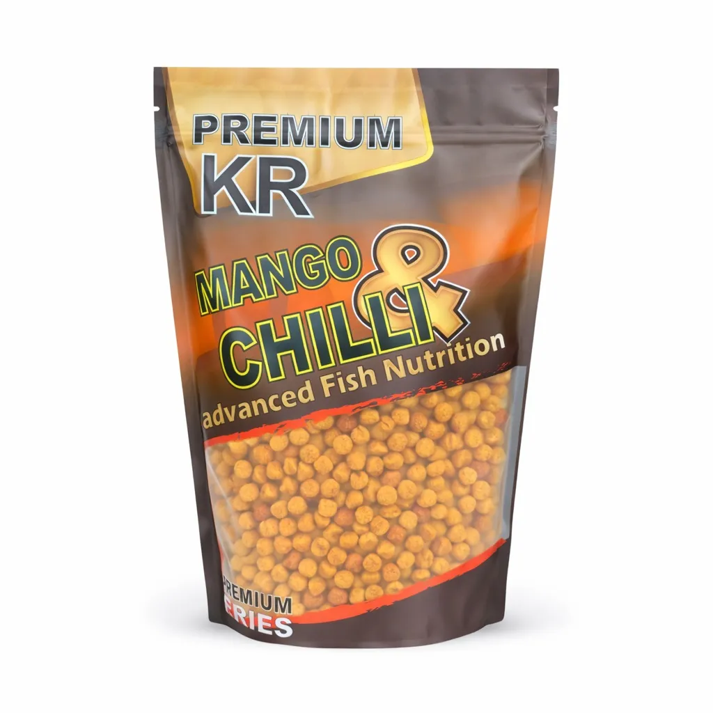 [KQPBMMC800] Krom Quality KR Premium Pellets Bag Mango & Chilli 6mm 800g