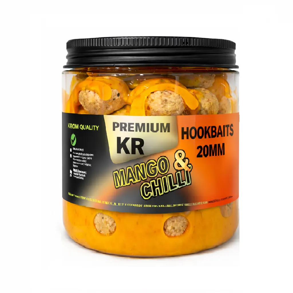 [KQHMC20] Krom Quality KR Premium Hookbaits Mango & Chilli 20mm