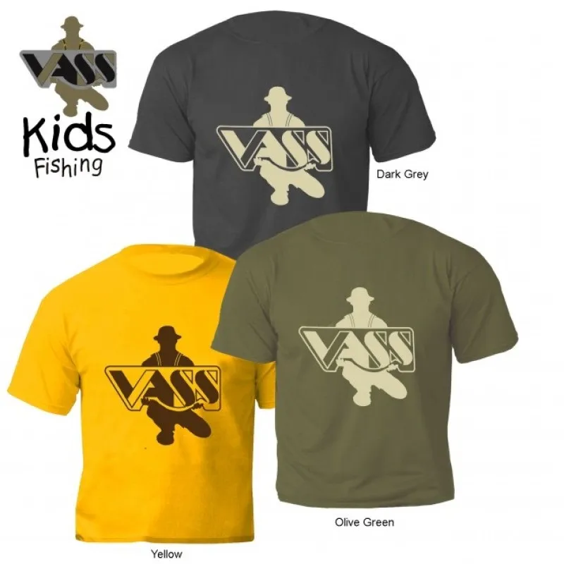 [V1813C0134] VASS CHILDS PRINTED T-SHIRT YELLOW SIZE 3-4 V1813C0134