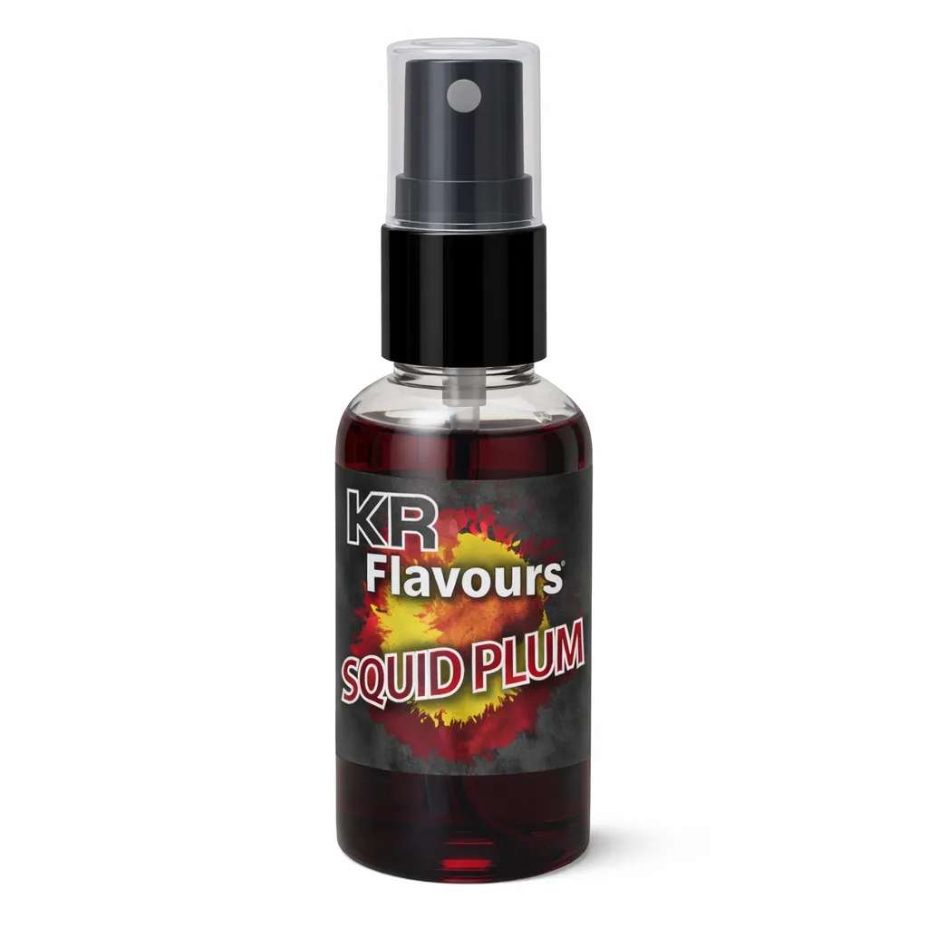 [KQFLVS1009] Krom Quality KR500 Flavours Spray Squid Plum 60ml