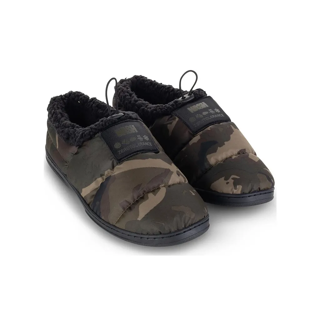 NASH ZT DELUXE CAMO BIVVY SLIPPERS SIZE 39 C6176