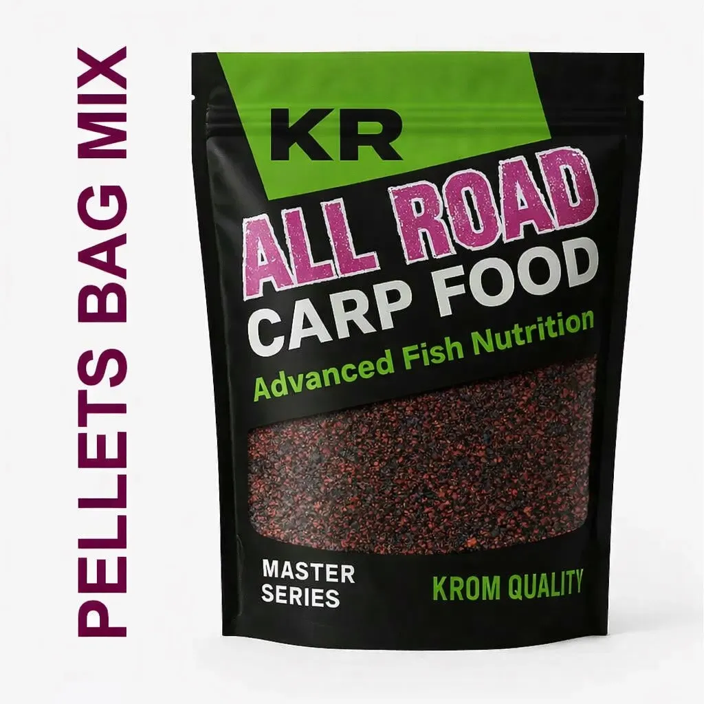 Krom Quality All Road Pellets Bag Mix 800g