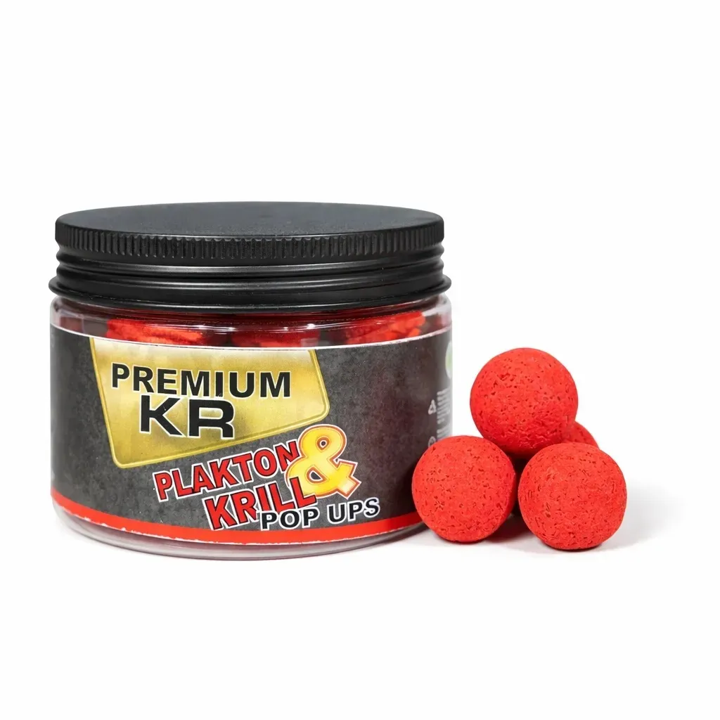 KROM QUALITY ULTIMATE POP UPS PLAKTON & KRILL RED 15MM KQU15P0609
