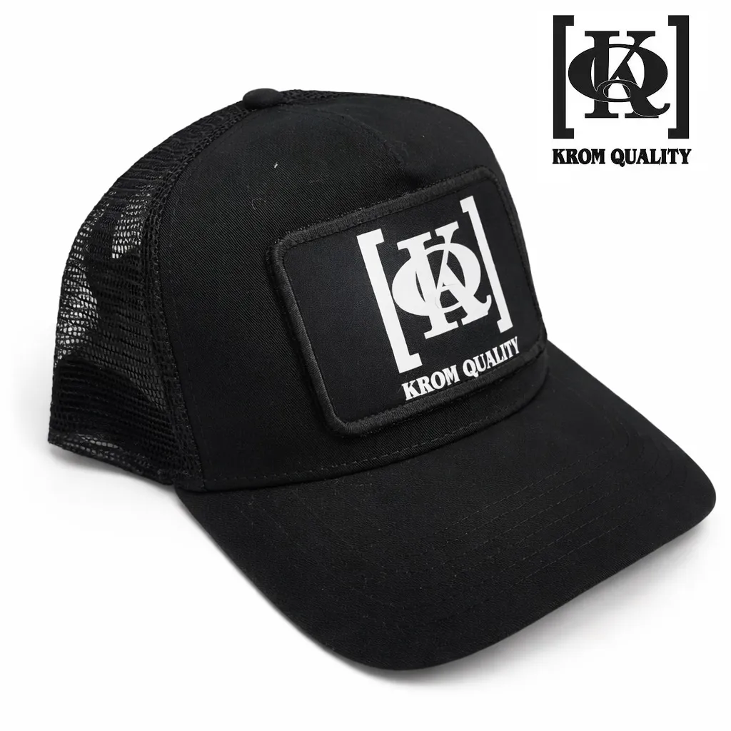 [KQGNP] KROM QUALITY GORRA NEGRA PARCHE KQGNP