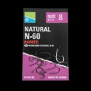 PRESTON INNOVATIONS NATURAL N60 BARBED SIZE 8 P0150100