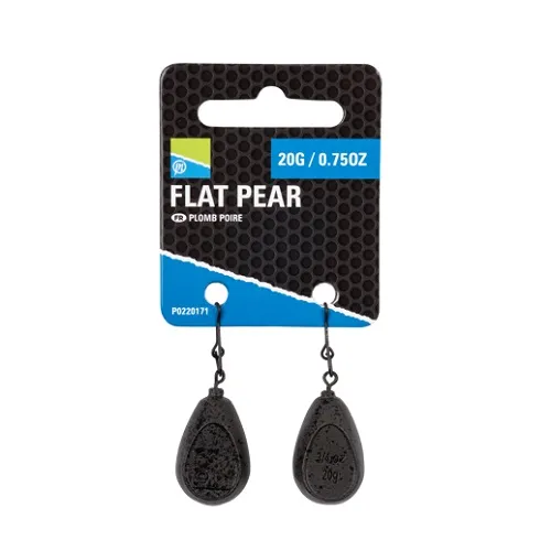 [P0220171] PRESTON INNOVATIONS FLAT PEAR 20G P0220171