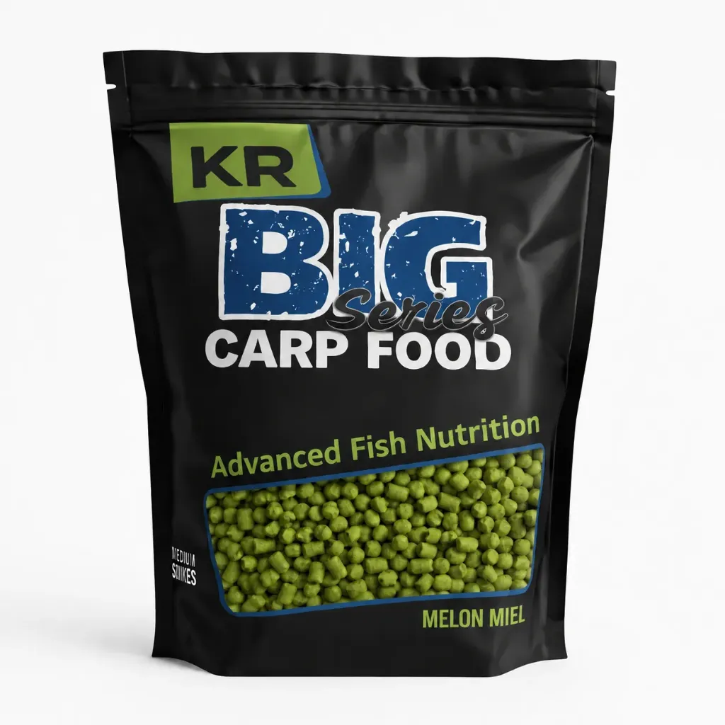 Krom Quality KR800 Big Series Pellets Bag Mix Melon Honey 3/4'5/6mm 2,5kg