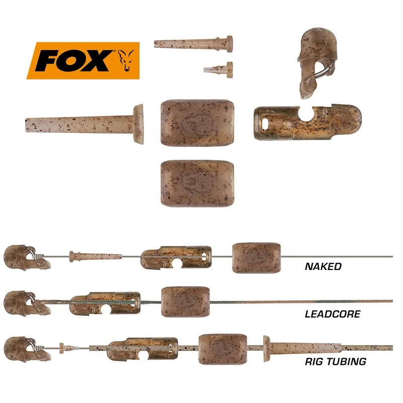 [CAC909] Fox Edges Camo Heli Clip 3pcs