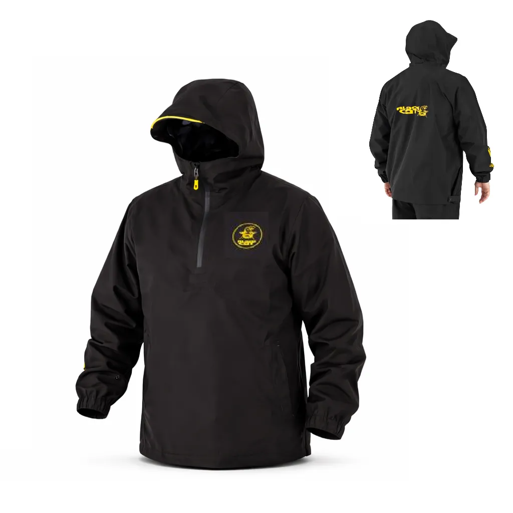 [B0500007] BLACK CAT WATERPROOF SMOCK BLACK  SIZE S B0500007
