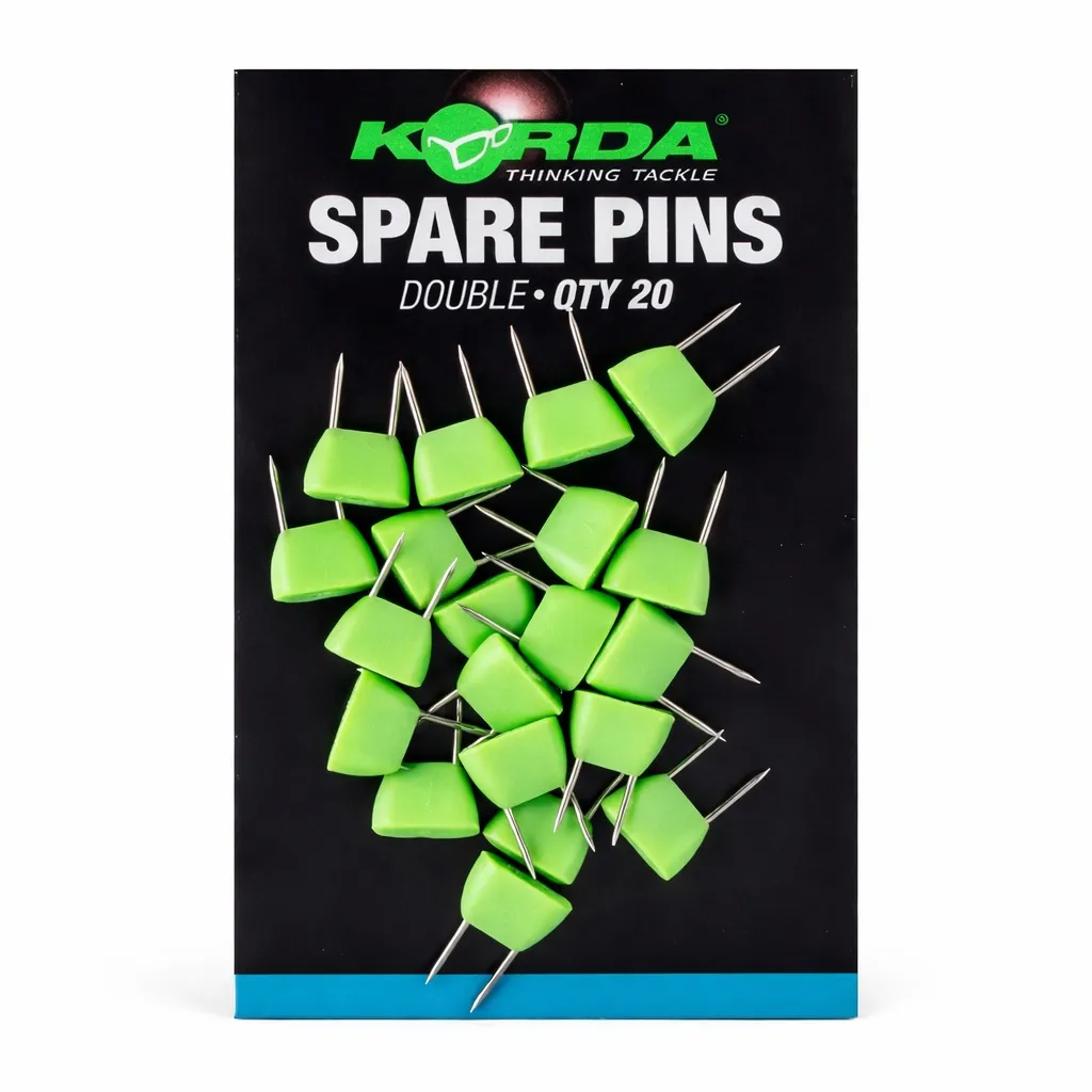 KORDA DOUBLE PINS FOR RIG SAFE 20PCS KPIN2