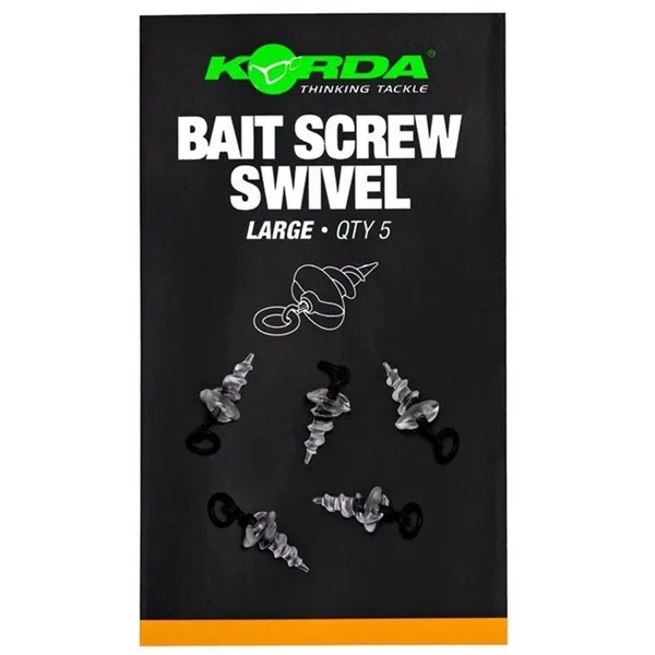 KORDA MICRO SING SWIVEL BAIT SCREW LARGE KMW008