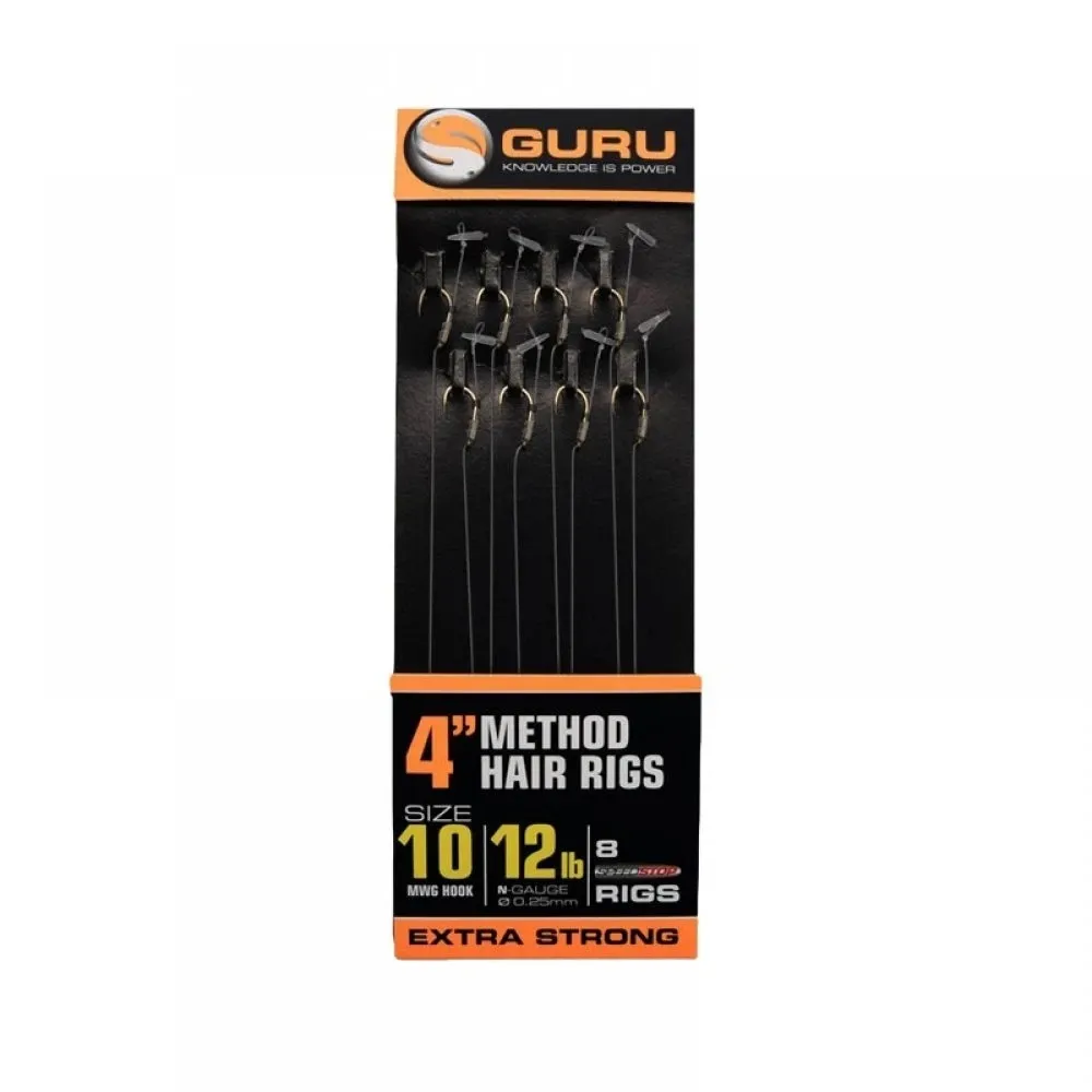 [GRR114] GURU TACKLE QM1 BAIT BANDS 4  SIZE 10 0,22 MM GRR114
