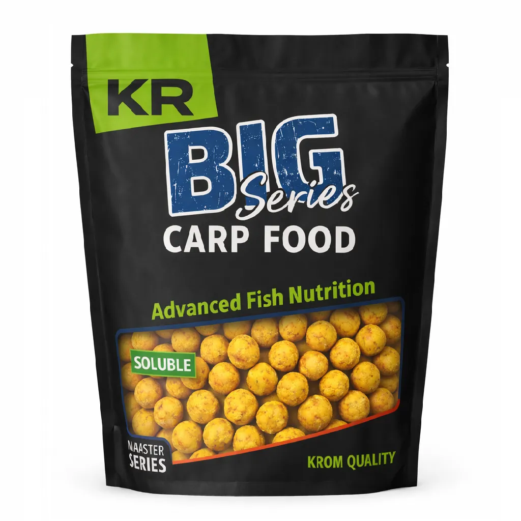 [KQBSMC202500] Krom Quality KR Premium Big Series Boilies Solubles Mango & Chilli 20mm 2,5kg
