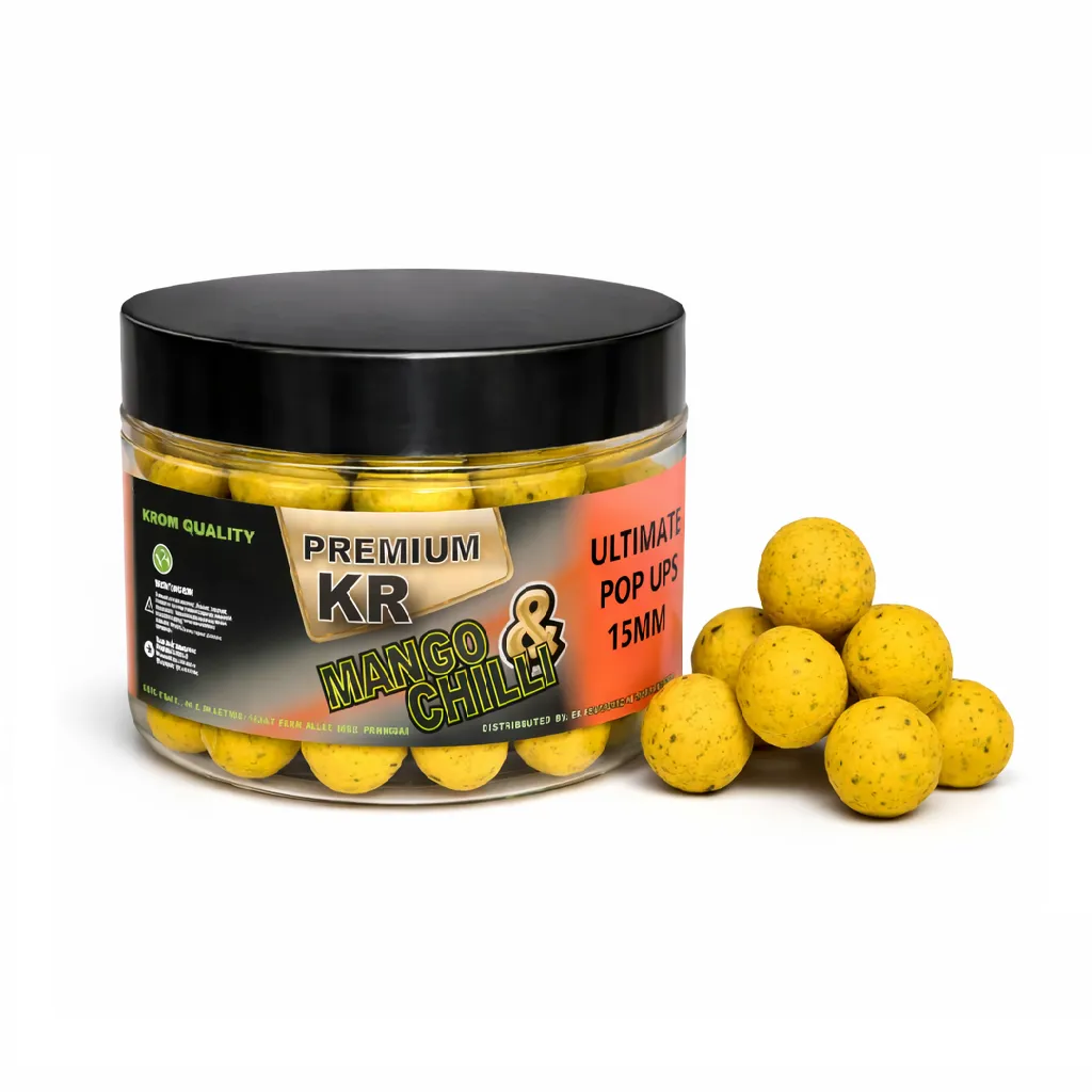KROM QUALITY POP UPS ULTIMATE MANGO & CHILLI 15MM KQPMC