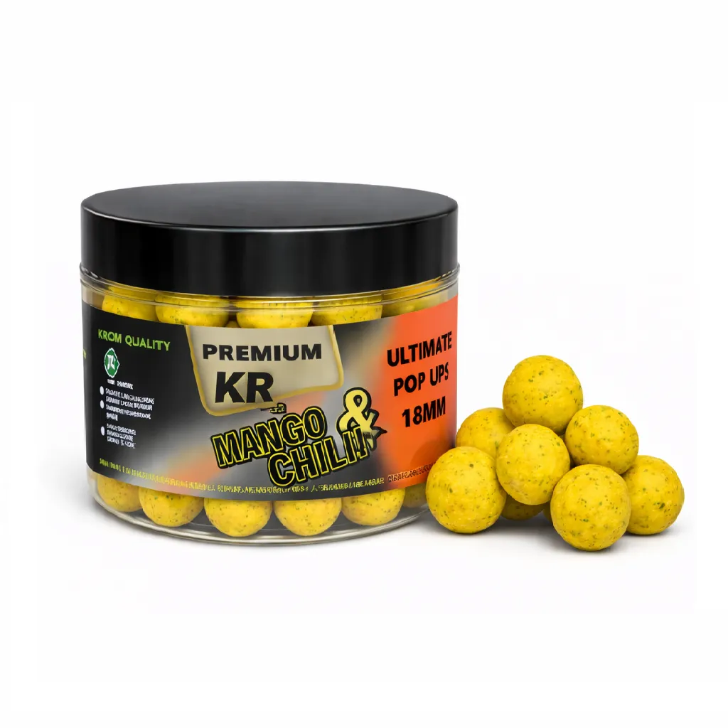 KROM QUALITY POP UPS ULTIMATE MANGO & CHILLI 18MM KQPUPUMC18